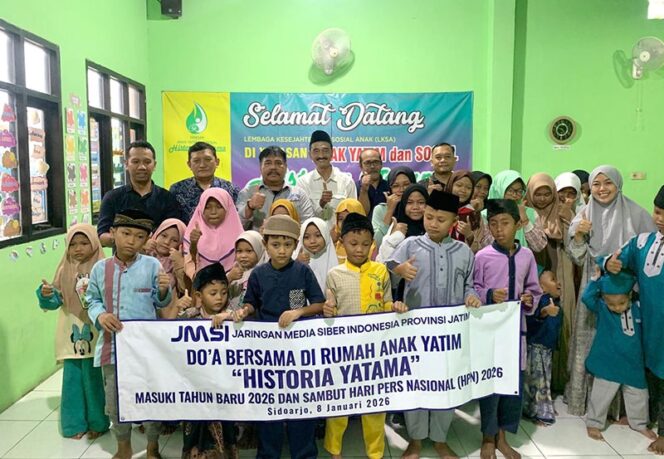 
					Awali Tahun dan Sambut HPN 2026, JMSI Jatim Gelar Do’a Bersama