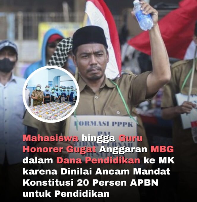 
					Anggaran Pendidikan “Dibajak” untuk Program Makan Gratis? Guru dan Mahasiswa Seret UU APBN 2026 ke Mahkamah Konstitusi