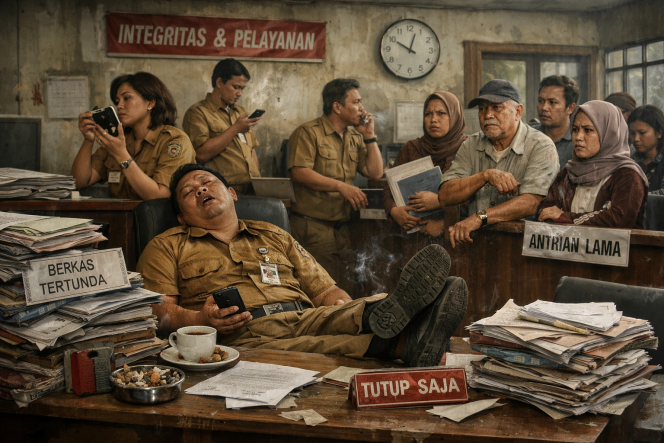 
					Krisis Moral Birokrasi: Ketika Rasa Malu Dicopot dari Seragam PNS