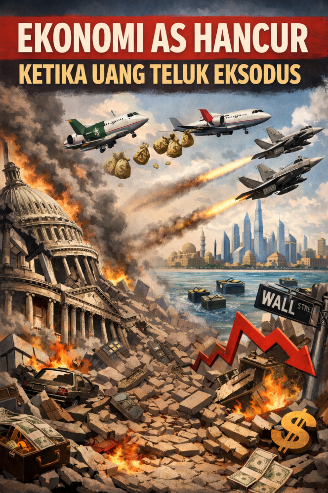 
					Ekonomi AS Hancur Ketika Uang Teluk Eksodus