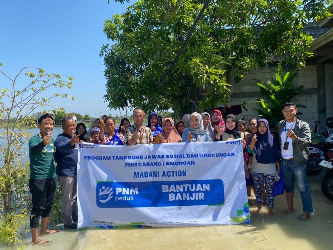 
					PNM Lamongan Perkuat Kepedulian Sosial, 500 Paket Sembako Disalurkan untuk Warga Terdampak Banjir