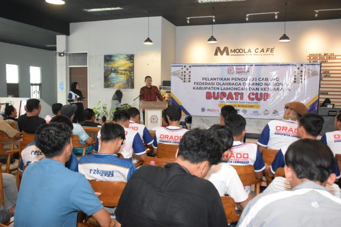
					Dari Meja Domino ke Prestasi, Lamongan Gelar Bupati Cup 2026