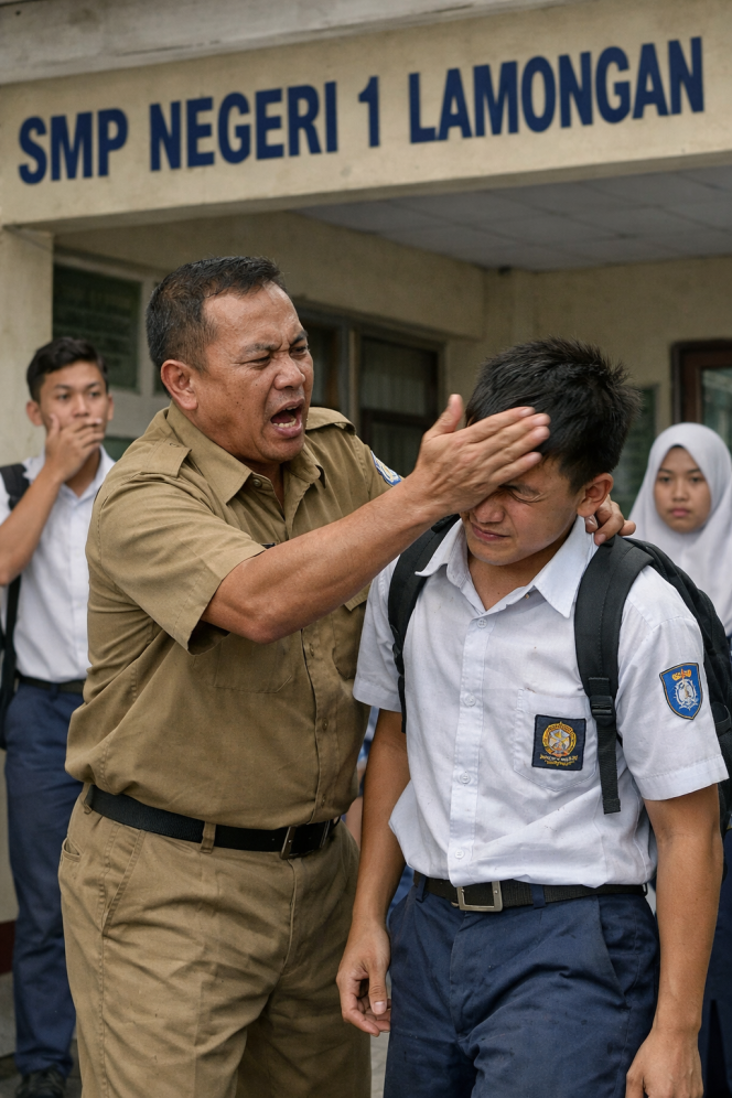 
					Dugaan Kekerasan di SMPN 1 Lamongan Diselidiki, Sorotan Mengarah pada Pola Pengawasan dan Relasi Guru-Siswa