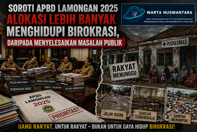 
					Triliunan Berputar Di pemerintahan Daerah, Menelisik Jejak APBD Lamongan 2025