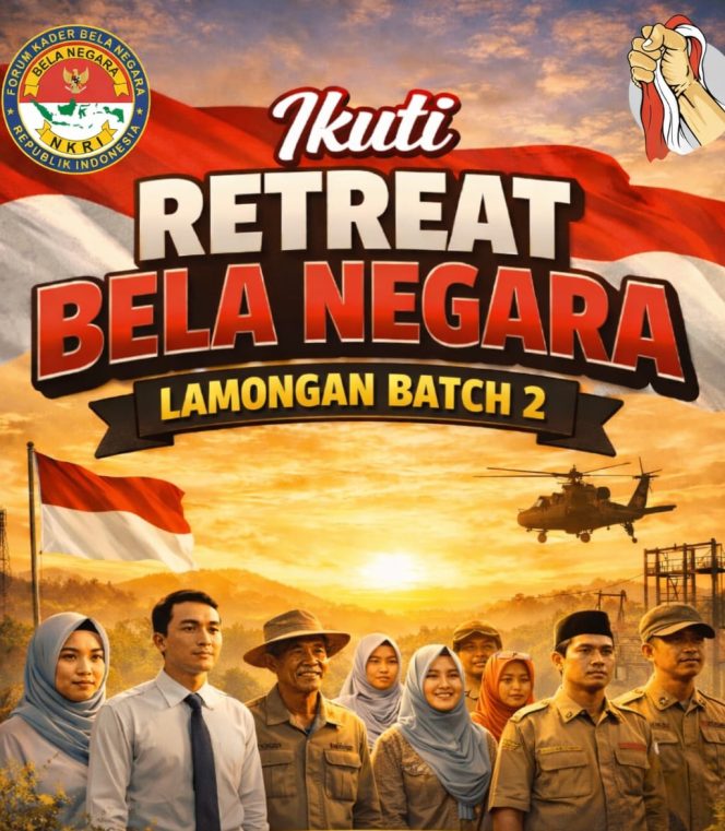 
					Retret Bela Negara Batch 2 Lamongan 2026 Dibuka, Perkuat Karakter dan Nasionalisme Masyarakat
