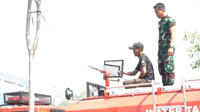 
					Pelatihan Mobil Water Tank di Kodim 0812/Lamongan, Upaya Tingkatkan Kesiapsiagaan bencana