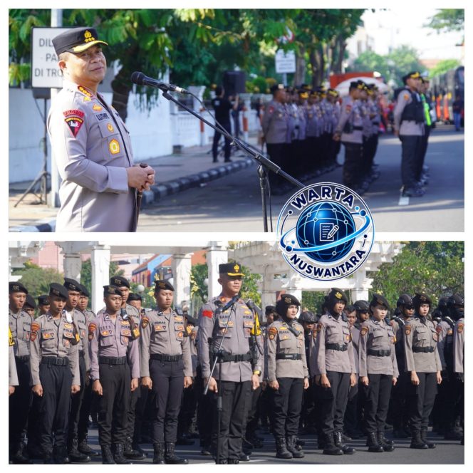 
					Polisi Kedepankan Pendekatan Humanis, Ribuan Personel Kawal May Day di Surabaya