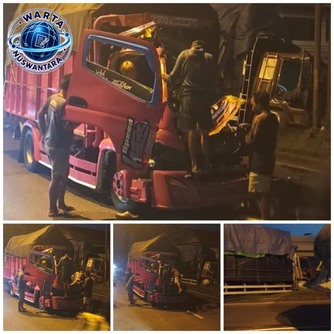 
					Parkir Sembarangan Penyebab Kecelakaan di Jalur Babat-Lamongan, Sopir Colt Diesel Sempat Terjepit Kabin