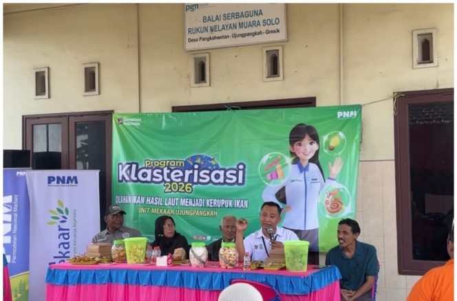 
					KLASTERISASI OLAHAN HASIL LAUT MENJADI KERUPUK IKAN PT PNM MEKAAR