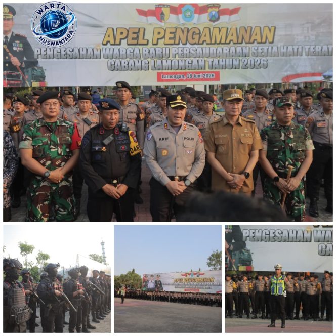 
					Jelang Pengesahan Warga Baru PSHT, Polres Lamongan Tegaskan Tidak Toleransi Pelanggar Hukum