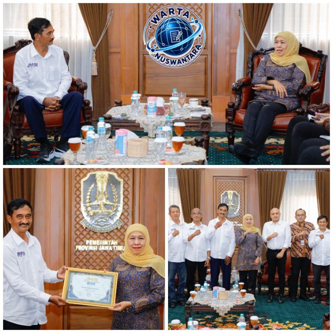 
					Gubernur Khofifah dan JMSI Jatim Perkuat Sinergi Bangun Media Siber Berkualitas