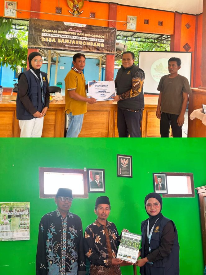 
					Mahasiswa KKN UNISDA Ciptakan SISuratDes dan Edu-Katalog, Dorong Digitalisasi Pelayanan Desa Banjargondang